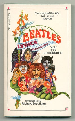Item #564523 The Beatles Lyrics Illustrated. Richard BRAUTIGAN