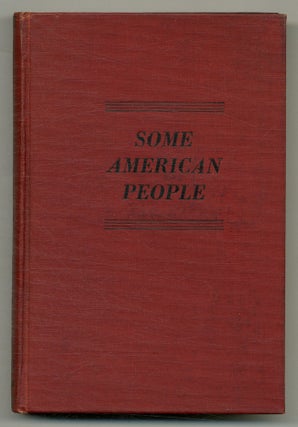 Item #564542 Some American People. Erskine CALDWELL