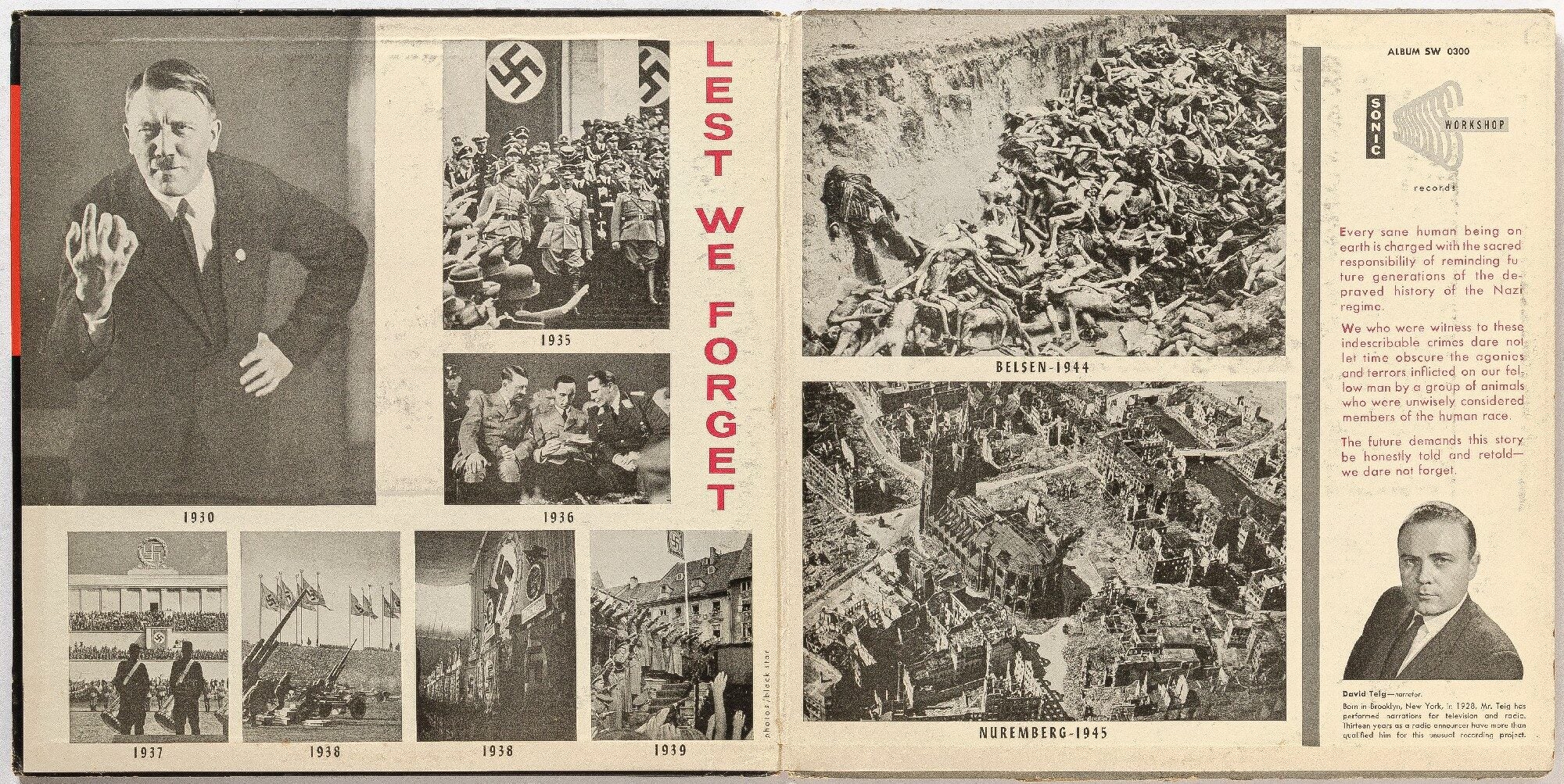 Nazism Collaps Vinyl Record : Sounds of the Third Reich: The Rise and Collapse of Nazi ...