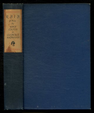 Item #564761 Rain: A Play in Three Acts. John COLTON, Clemence Randolph, W. Somerset MAUGHAM