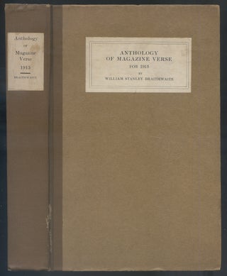 Item #564816 Anthology of Magazine Verse for 1915 and Year Book of American Poetry. William...