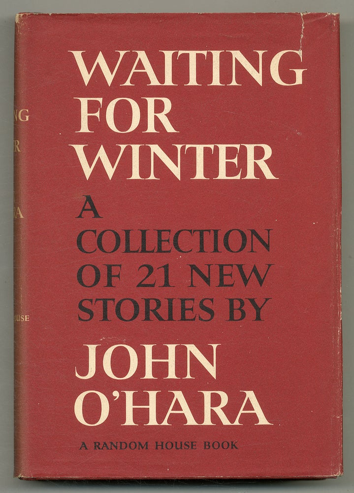 Item #564827 Waiting for Winter. John O'HARA.
