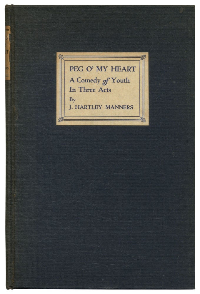Peg O' My Heart. J. Hartley MANNERS.