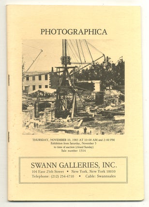 Item #565082 [Auction Catalog]: Swann Galleries: Photographica
