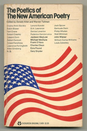 Item #565153 The New Poetics of The New American Poetry. Donald ALLEN, Warren Tallman
