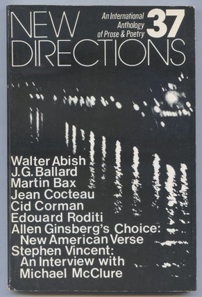 Item #565319 New Directions in Prose and Poetry 37. Allen GINSBERG, Jean Cocteau, Walter Abish,...