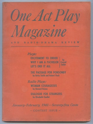 Item #565364 One Act Play Magazine and Radio-Drama Review – January-February, 1941 (Volume IV,...