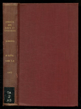 Item #565384 Annales Ponts et Chaussees: Memoires et Documents Relatifs A L'Art des...