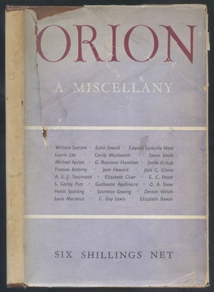 Orion, Volume III. C. Day LEWIS, D. Kilham.