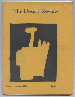 Item #565387 The Desert Review – Summer-Autumn 1970. Diane WAKOSKI, Jacques Prevert, Keith...