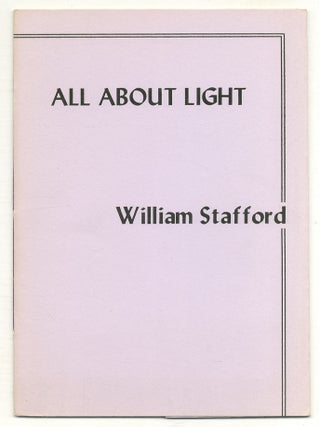 All About Light. William STAFFORD.