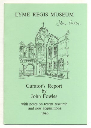 Item #565785 Lyme Regis Museum: Curator's Report with notes on recent reserach and new...
