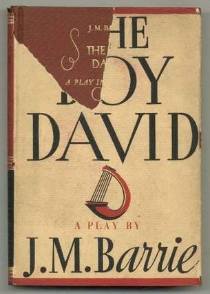 Item #566842 The Boy David: A Play in Three Acts. J. M. BARRIE