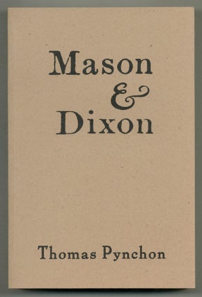 Item #567149 Mason & Dixon. Thomas PYNCHON