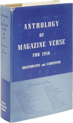 Item #56768 Anthology of Magazine Verse for 1958 and Anthology of Poems from the Seventeen...
