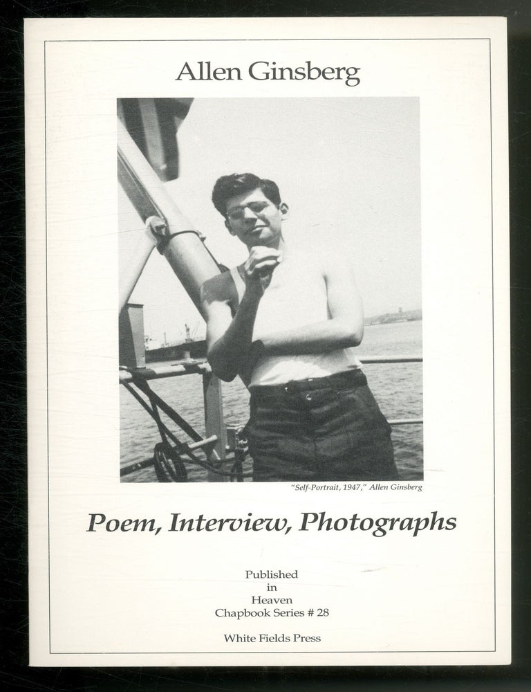 Item #568482 Poem, Interview, Photographs. Allen GINSBERG.