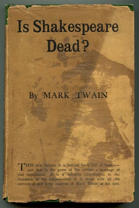 Item #568624 Is Shakespeare Dead? From My Autobiography. Mark TWAIN