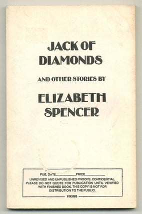 Item #568807 Jack of Diamonds and Other Stories. Elizabeth SPENCER