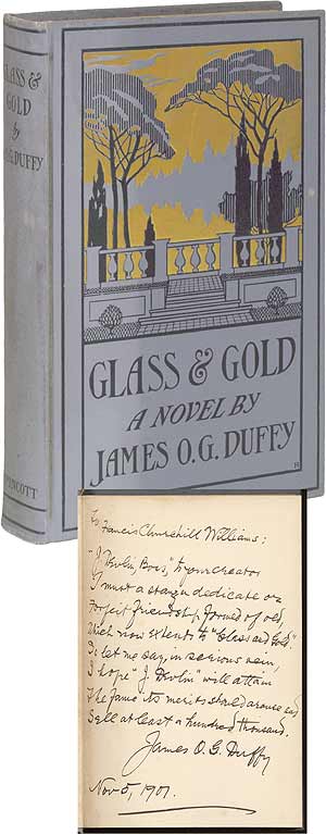 Item #56884 Glass & Gold. James O. G. DUFFY.