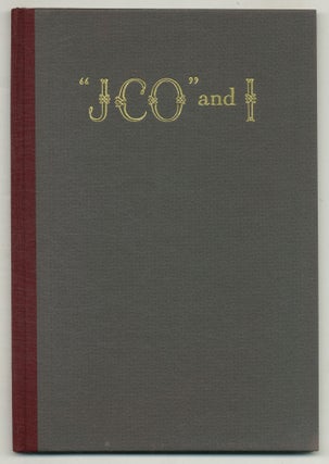 Item #569336 "JCO" and I (after Borges). A Keepsake specially printed to accompany a loan...