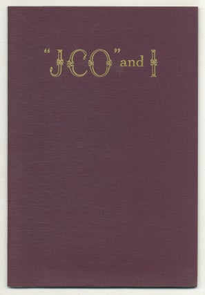 Item #569338 "JCO" and I (after Borges). A Keepsake specially printed to accompany a loan...