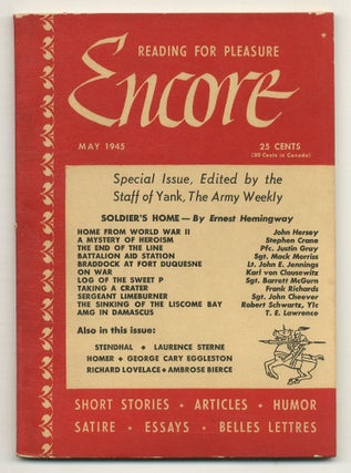Item #569429 Encore: Vol. VII, No. 39, May 1945. Ernest HEMINGWAY, T. E. Lawrence, John Cheever