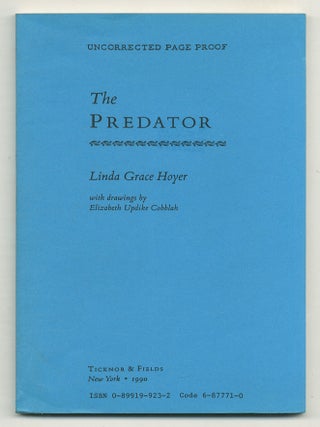 Item #569433 The Predator. Linda Grace HOYER, John Updike
