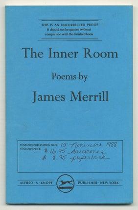 Item #569674 The Inner Room. James MERRILL