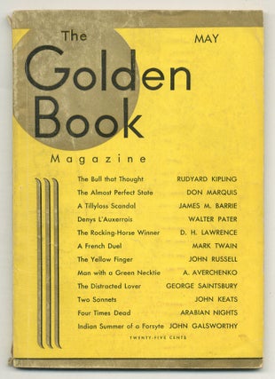 Item #570123 The Golden Book Magazine – Volume XVII, Number 101, May 1933. D. H. LAWRENCE, John...