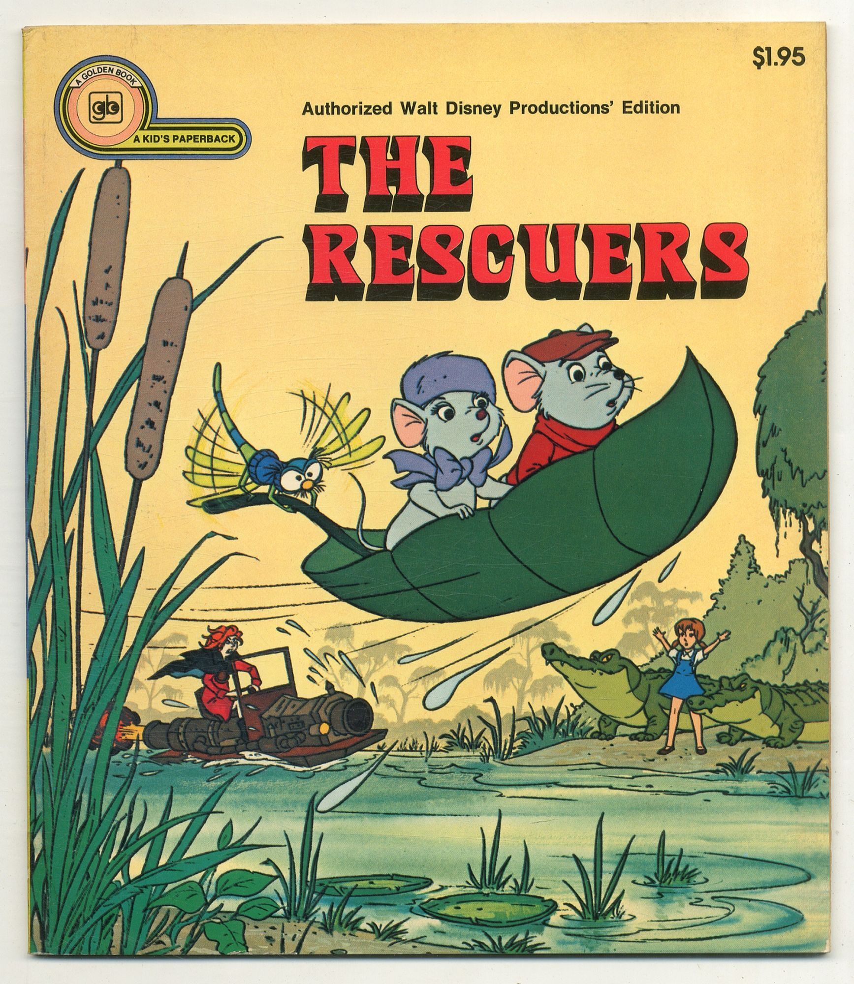 Walt Disney The Rescuers 洋書 絵本 ヴィンテージ The Rescuers