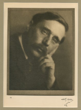 Item #570361 Photogravure Portrait of H.G. Wells. Alvin Langdon COBURN, H G. Wells