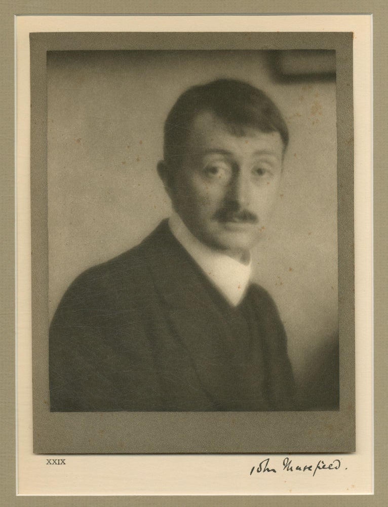 Photogravure Portrait of John Masefield. Alvin Langdon COBURN, John Masefield.