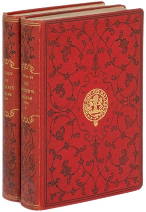 Item #570446 The Innocents Abroad: or, The New Pilgrim's Progress [in Two Volumes]. Mark TWAIN