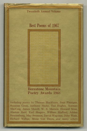 Item #571005 Best Poems of 1967: Borestone Mountain Poetry Awards 1968