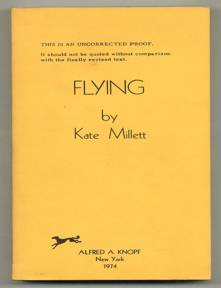 Flying | Kate MILLETT