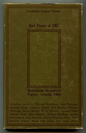 Item #572079 Best Poems of 1967: Borestone Mountain Poetry Awards 1968