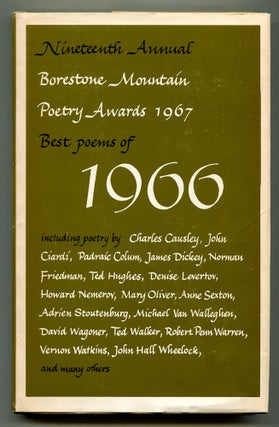 Item #572109 Best Poems of 1966: Borestone Mountain Poetry Awards 1967