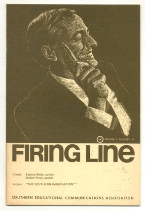Item #572777 Firing Line: 'The Southern Imagination' with Guests Eudora Welty and Walker Percy....