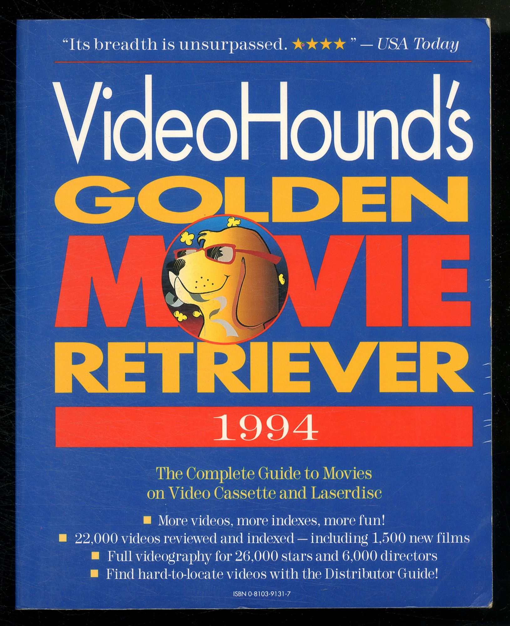 VideoHound's Golden Movie Retriever 1994 Martin CONNORS, Julia Furtaw