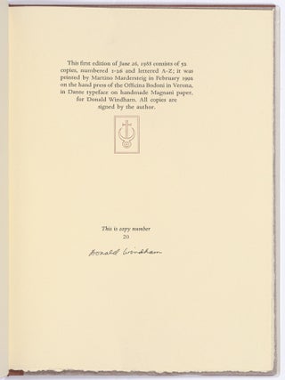 June 26, 1988: The First Pages of a Memoir