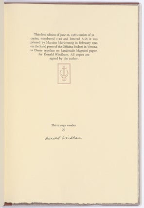 June 26, 1988: The First Pages of a Memoir