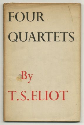 Item #573191 Four Quartets. T. S. ELIOT