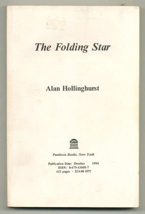 Item #574069 The Folding Star. Alan HOLLINGHURST