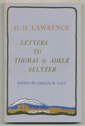 Item #574317 Letters to Thomas and Adele Seltzer. D. H. LAWRENCE