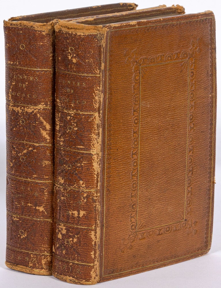 Contes et Nouvelles de Bocace Florentin. Two Volumes. Giovanni. Romeyn de Hooghe BOCCACCIO.