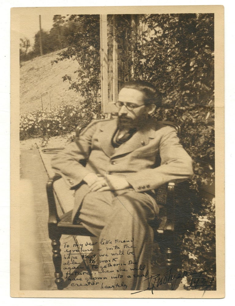 Inscribed Photograph of Dane Rudhyar | Dane RUDHYAR