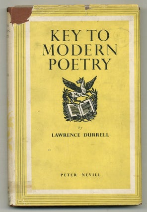 Item #574655 A Key to Modern Poetry. Lawrence DURRELL