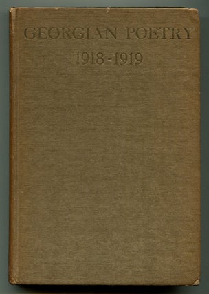 Item #574678 Georgian Poetry 1918-1919