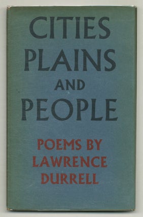 Item #574835 Cities Plains and People. Lawrence DURRELL
