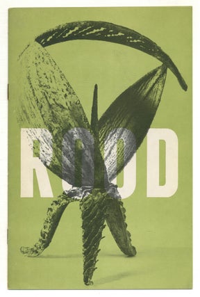 Item #574847 (Exhibition catalog): John Rood: Exhibition of Recent Sculpture. Eudora WELTY